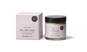 BioBloom Bio CBD Salbe aua power (active power) 60 ml