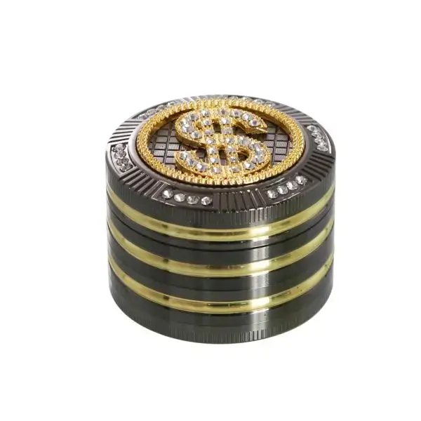 Alumühle Champ High 4-teilig Ø 50mm Bling Bling Dollar