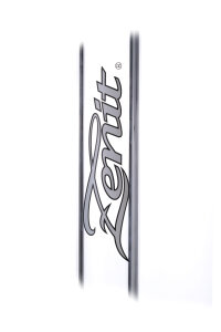 Zenit Bong Beaker Rasta 5mm mit Kickloch, Hut Rasta 18,8, Höhe 60cm, rot/grün