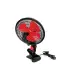 Cyclone oscillating clip fan 20cm
