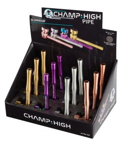 Aluminiumpfeife "Champ High", 85mm, sortiert