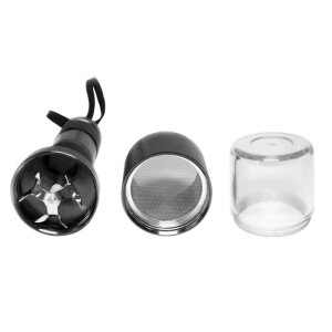 Metall Elektrogrinder / Pollinator - Grinder mit Sieb div. Farben