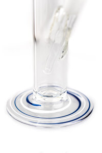 Plaisir Bong - Noppenhals - blau, weiß