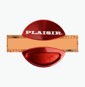 Plaisir Grinder 4-tlg - Paperhalterung und Mischschale, rot