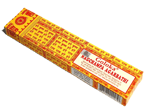 Goloka Nag Champa Gelb R&auml;ucherst&auml;bchen 16 g