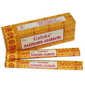 Goloka Nag Champa Gelb R&auml;ucherst&auml;bchen 16 g