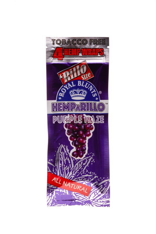 Royal Blunts Hemparillo Hemp Wraps Purple Haze 4 Stück