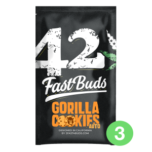 Fast Buds Gorilla Cookies | Automatik | 3 Samen