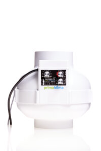 RVK 125 mm Prima Klima EC 700 m³/h Thermostat und...